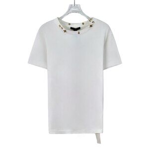 Louis Vuitton white cotton short-sleeve T-shirt